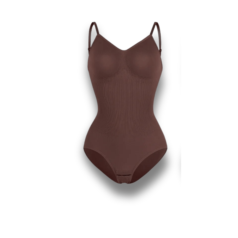 Body gainant - dos nu Marron / XS