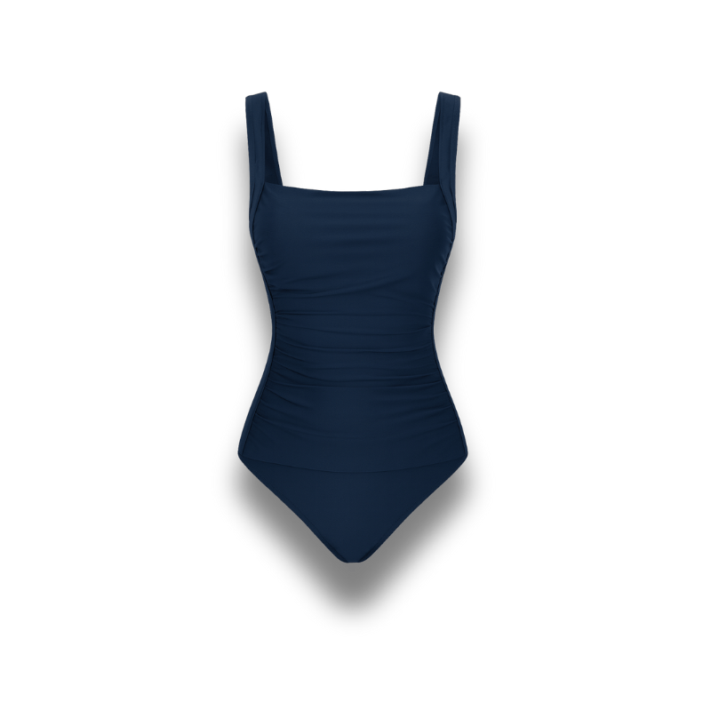 Maillot de bain une pièce gainant Bleu ocean / S