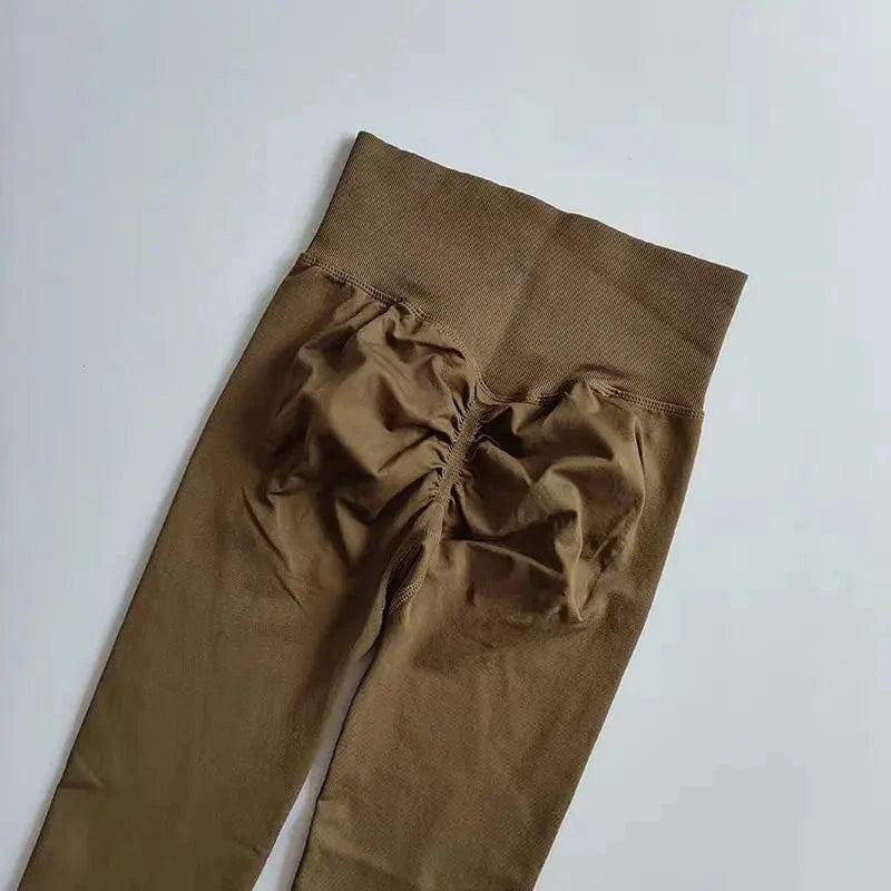 Legging gainant Cacao (un brun chaud rappelant la poudre de cacao) / S
