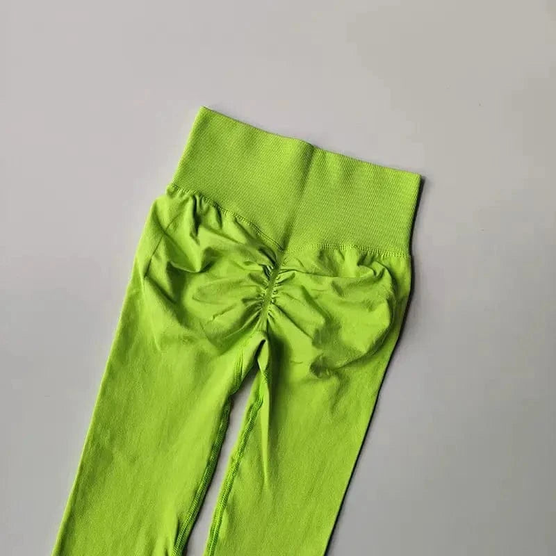 Legging gainant Vert citron (un vert vif tirant vers le jaune) / S